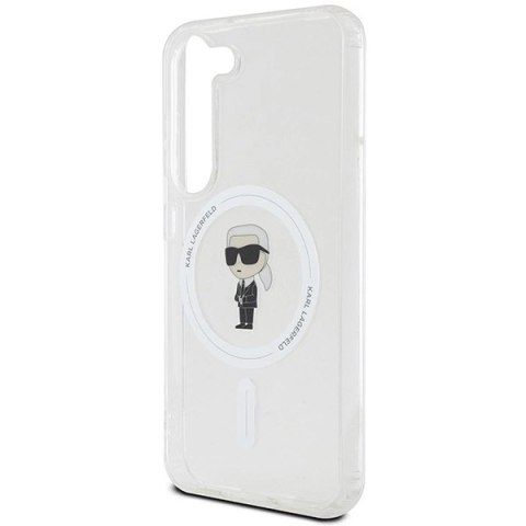 Etui Karl Lagerfeld IML Ikonik MagSafe na Samsung Galaxy S24 - przezroczyste Etui Karl Lagerfeld IML Ikonik MagSafe na Samsung Galaxy S24 - przezroczyste