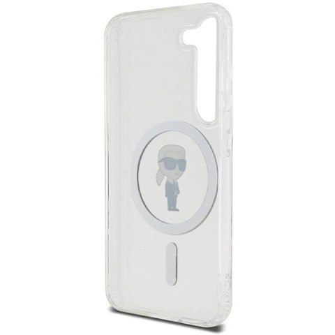 Etui Karl Lagerfeld IML Ikonik MagSafe na Samsung Galaxy S24 - przezroczyste Etui Karl Lagerfeld IML Ikonik MagSafe na Samsung Galaxy S24 - przezroczyste