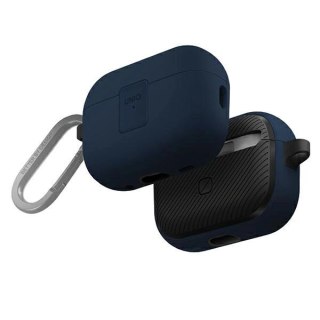 Etui UNIQ Clyde Lock Case na AirPods Pro 2 (2022/2023) - niebiesko-ciemnoszare