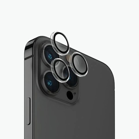 Szkło UNIQ Optix Clear Camera Lens Protector na obiektyw aparatu iPhone 15 Pro Max z aplikatorem - przezroczyste Szkło UNIQ Optix Clear Camera Lens Protector na obiektyw aparatu iPhone 15 Pro Max z aplikatorem - przezroczyste