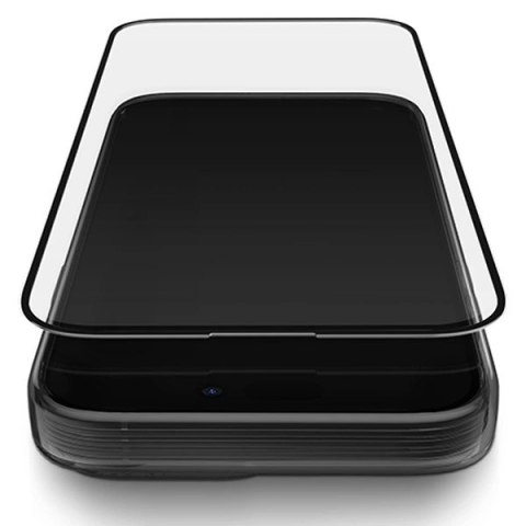 Szkło UNIQ Optix Matte matowe hartowane na iPhone 15 / 14 Pro z aplikatorem Szkło UNIQ Optix Matte matowe hartowane na iPhone 15 / 14 Pro z aplikatorem