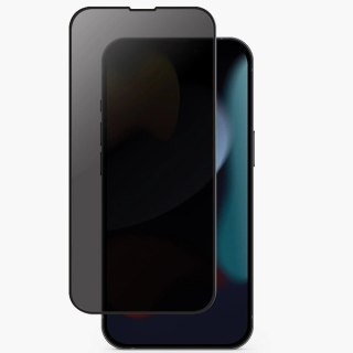Szkło UNIQ Optix Privacy hartowane prywatyzujące na iPhone 14 / 13 / 13 Pro z aplikatorem