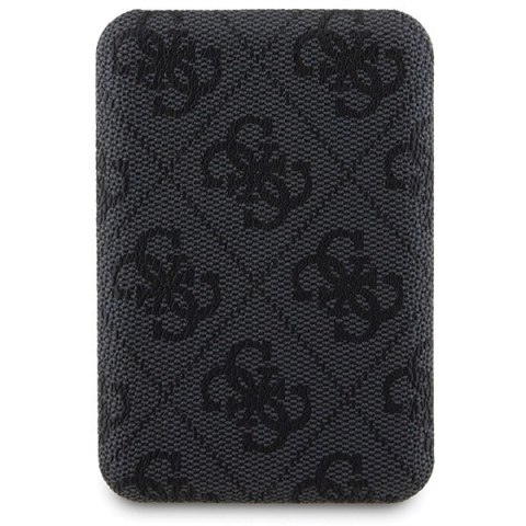 Zestaw etui Guess 4G Metal Logo na iPhone 11 + powerbank 5000mAh MagSafe - czarny