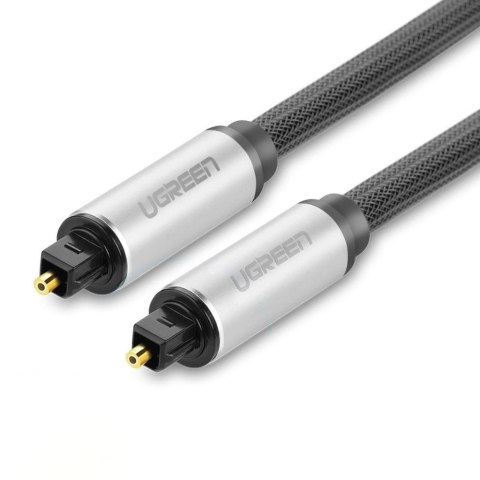 Kabel Ugreen AV108 10539 optyczny Toslink/SPDIF 1m - szary Kabel Ugreen AV108 10539 optyczny Toslink/SPDIF 1m - szary