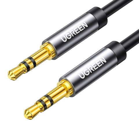 Kabel Ugreen AV119 10736 audio mini jack 3,5mm / mini jack 3,5mm 3m - czarny Kabel Ugreen AV119 10736 audio mini jack 3,5mm / mini jack 3,5mm 3m - czarny