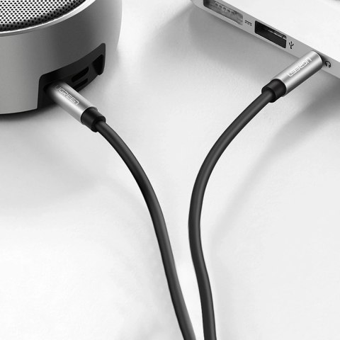 Kabel Ugreen AV119 10736 audio mini jack 3,5mm / mini jack 3,5mm 3m - czarny Kabel Ugreen AV119 10736 audio mini jack 3,5mm / mini jack 3,5mm 3m - czarny