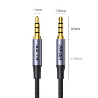 Kabel Ugreen AV183 10648 mini jack 3.5mm / mini jack 3.5mm 1m - szary