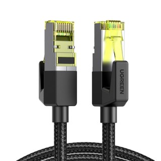 Kabel Ugreen NW150 80421 Ethernet RJ45 Cat 7 10Gbps 1m - czarny