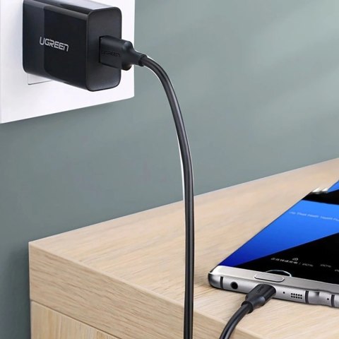 Kabel Ugreen US184 20881 USB-A 3.0 / USB-C 3A 0.5m - czarny
