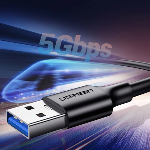 Kabel Ugreen US184 20881 USB-A 3.0 / USB-C 3A 0.5m - czarny