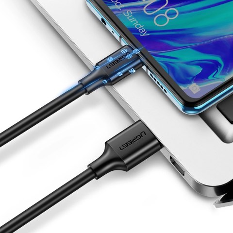 Kabel Ugreen US184 20881 USB-A 3.0 / USB-C 3A 0.5m - czarny