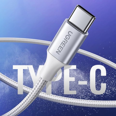 Kabel Ugreen US288 60409 USB-A / USB-C QC 3.0 3A 3m - biały Kabel Ugreen US288 60409 USB-A / USB-C QC 3.0 3A 3m - biały