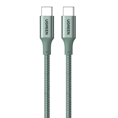 Kabel Ugreen US316 15310 USB-C / USB-C PD 100W 1m - zielony Kabel Ugreen US316 15310 USB-C / USB-C PD 100W 1m - zielony