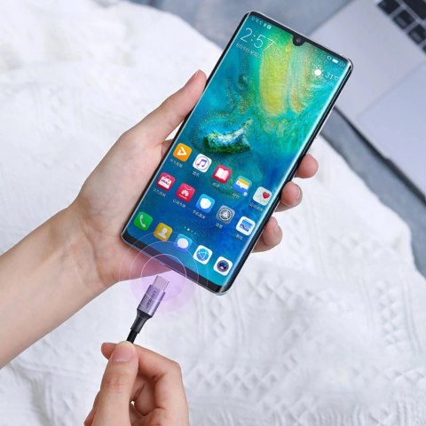 Kabel Ugreen US316 70428 USB-C - USB-C PD QC FCP 100W 5A 480Mb/s 1.5m - szary