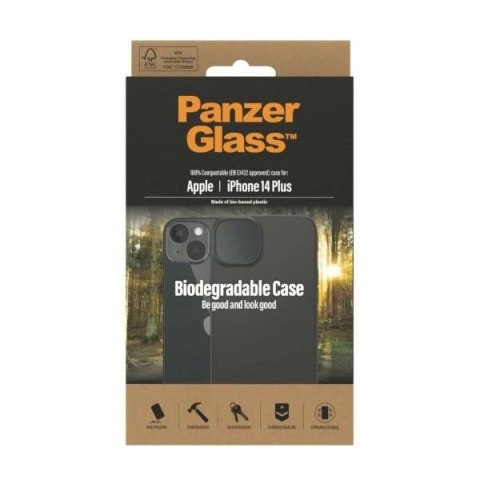 Etui PanzerGlass Biodegradable Case do iPhone 14 Plus / 15 Plus - czarne