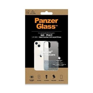 Etui PanzerGlass ClearCase antybakteryjne z certyfikatem Military Grade na iPhone 13 / 14 / 15 - przezroczyste