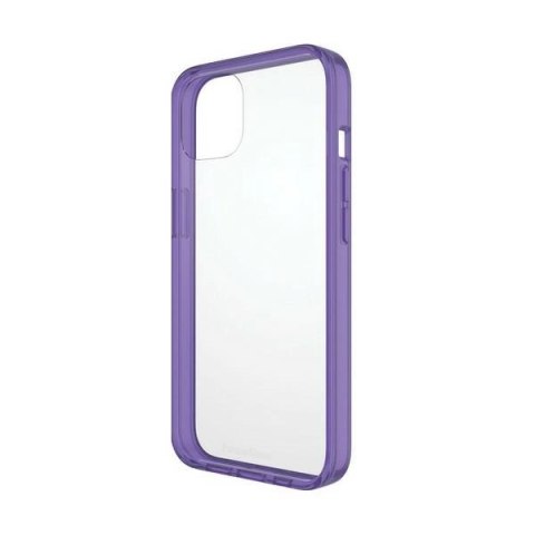 Etui PanzerGlass ClearCase antybakteryjne z certyfikatem Military Grade na iPhone 13 / 14 / 15 - przezroczysto-fioletowe