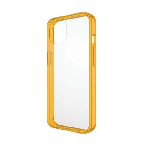 Etui PanzerGlass ClearCase antybakteryjne z certyfikatem Military Grade na iPhone 13 / 14 / 15 - przezroczysto-żółte