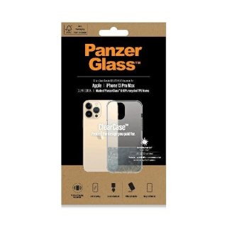 Etui PanzerGlass ClearCase antybakteryjne z certyfikatem Military Grade na iPhone 13 Pro Max - przezroczyste
