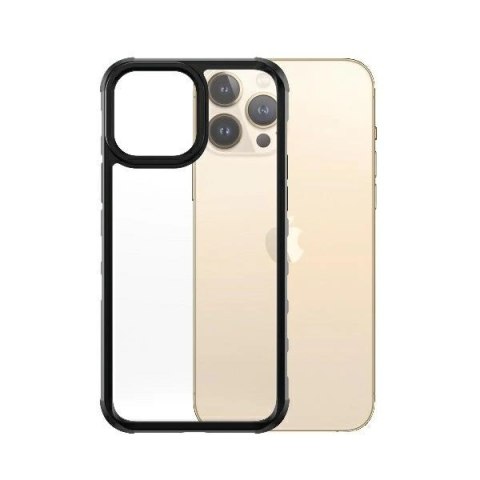 Etui PanzerGlass ClearCase antybakteryjne z certyfikatem Military Grade na iPhone 13 Pro Max - przezroczysto-różowe