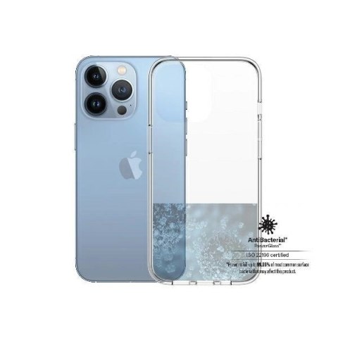 Etui PanzerGlass ClearCase antybakteryjne z certyfikatem Military Grade na iPhone 13 Pro - przezroczyste