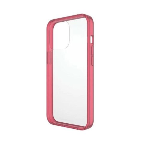Etui PanzerGlass ClearCase antybakteryjne z certyfikatem Military Grade na iPhone 13 Pro - przezroczysto-różowe