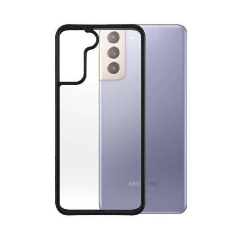 Etui PanzerGlass ClearCase na Samsung Galaxy S21+ - przezroczysto-czarne