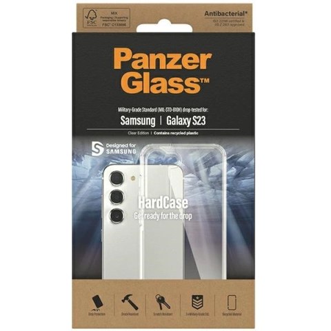Etui PanzerGlass ClearCase na Samsung Galaxy S23 - przezroczyste