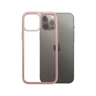 Etui PanzerGlass ClearCase na iPhone 12 Pro Max - przezroczysto-różowe