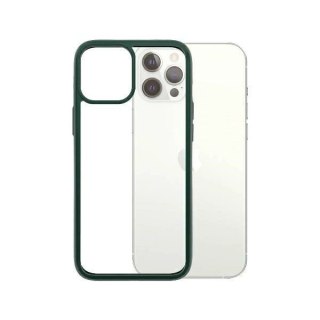 Etui PanzerGlass ClearCase na iPhone 12 Pro Max - przezroczysto-zielone