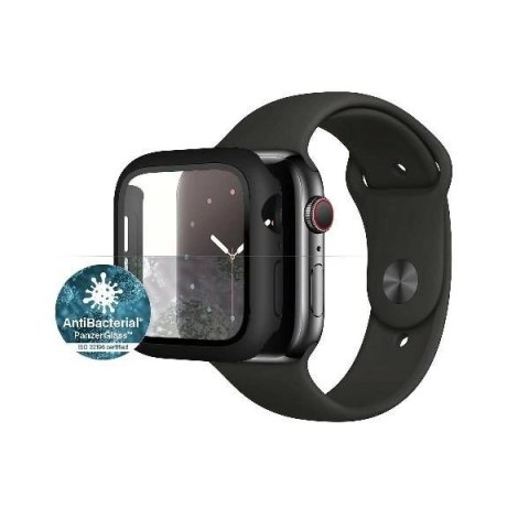 Etui PanzerGlass Full Body na Apple Watch 4 / 5 / 6 / SE 44 mm - czarne