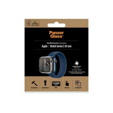 Etui PanzerGlass Full Body na Apple Watch 7 / 8 45 mm - przezroczyste