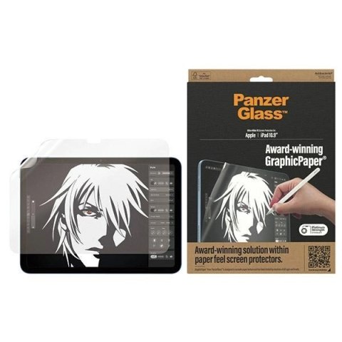Folia PanzerGlass GraphicPaper antybakteryjna z filtrem odblasków na iPad 10.9" 2022