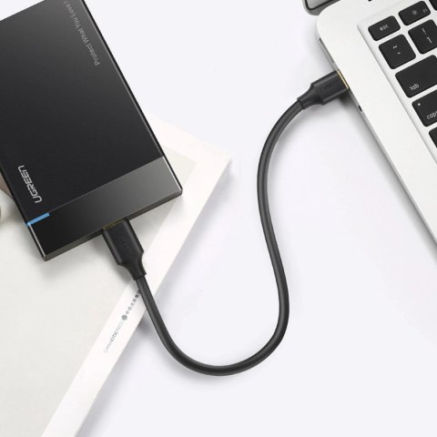 Kabel Ugreen US130 10840 USB-A 3.0 - micro USB-B 0.5m - czarny Kabel Ugreen US130 10840 USB-A 3.0 - micro USB-B 0.5m - czarny