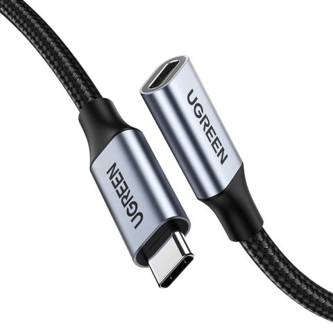 Kabel Ugreen US372 80810 USB-C - USB-C PD QC 100W 5A 10Gbps 0.5m - szary Kabel Ugreen US372 80810 USB-C - USB-C PD QC 100W 5A 10Gbps 0.5m - szary