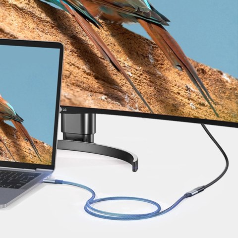 Kabel Ugreen US372 80810 USB-C - USB-C PD QC 100W 5A 10Gbps 0.5m - szary Kabel Ugreen US372 80810 USB-C - USB-C PD QC 100W 5A 10Gbps 0.5m - szary