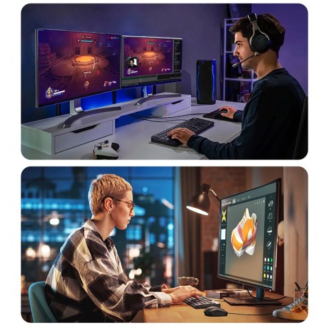 Klawiatura Ugreen KU004 90875 przewodowa 1.5 m do Windows / MacOS - czarna Klawiatura Ugreen KU004 90875 przewodowa 1.5 m do Windows / MacOS - czarna