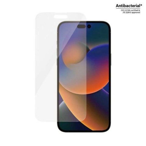 Szkło PanzerGlass Classic Fit antybakteryjne na iPhone 14 Pro Max