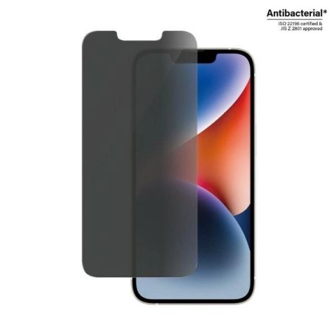 Szkło PanzerGlass Classic Fit prywatyzujące antybakteryjne na iPhone 14 / 13 Pro / 13