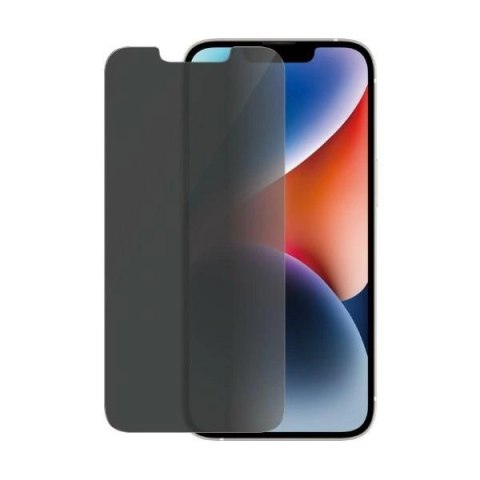 Szkło PanzerGlass Classic Fit prywatyzujące antybakteryjne na iPhone 14 / 13 Pro / 13