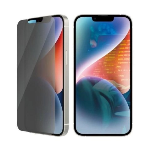 Szkło PanzerGlass Classic Fit prywatyzujące antybakteryjne na iPhone 14 / 13 Pro / 13