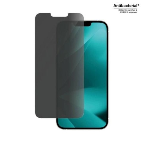 Szkło PanzerGlass Classic Fit prywatyzujące antybakteryjne na iPhone 14 Plus / 13 Pro Max