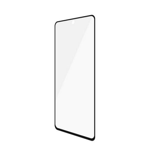 Szkło PanzerGlass E2E Microfracture antybakteryjne na Samsung Galaxy S21 FE - z czarną ramką