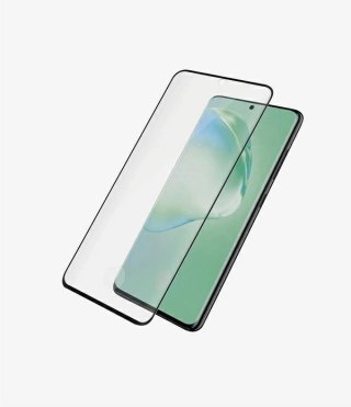 Szkło hartowane PanzerGlass Curved Super+ na Samsung S20+ - z czarną ramką