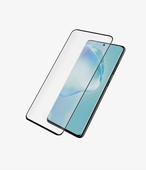 Szkło hartowane PanzerGlass Curved Super+ na Samsung S20 - z czarną ramką