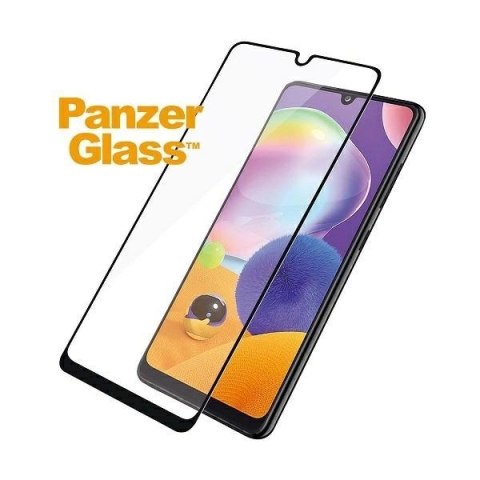 Szkło hartowane PanzerGlass E2E Regular na Samsung Galaxy A31 / A32 - z czarną ramką