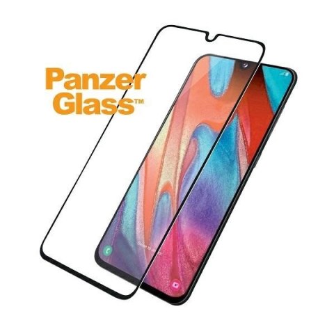 Szkło hartowane PanzerGlass E2E Regular na Samsung Galaxy A41 - z czarną ramką