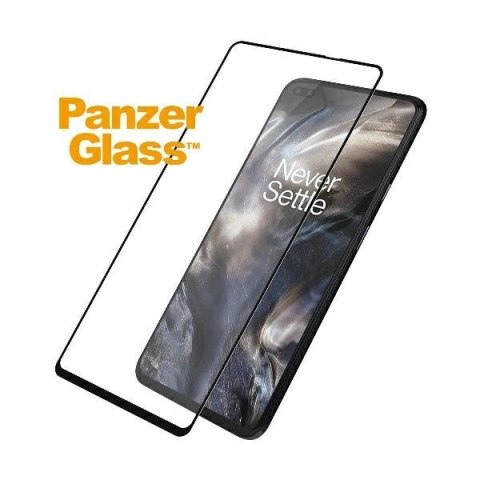 Szkło hartowane PanzerGlass E2E Super+ na OnePlus Nord - z czarną ramką