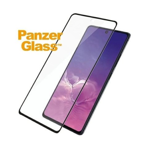 Szkło hartowane PanzerGlass E2E Super+ na Samsung Galaxy S10 Lite / M51 - z czarną ramką