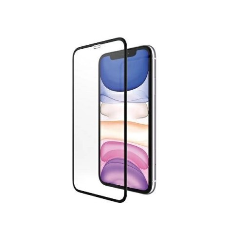 Szkło hartowane PanzerGlass E2E Super+ na iPhone XR / 11 - z czarną ramką